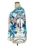 Cj Banks Print Blue Pullover Sweater Size 2X - photo 5