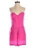 Parker 100% Polyester Color Block Pink Romper Size S - photo 1
