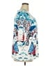 Cj Banks Print Blue Pullover Sweater Size 2X - photo 4