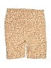 Lou & Grey Animal Print Brown Shorts Size XXS - photo 2