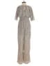 Japna 100% Polyester Tweed Gray Black Jumpsuit Size S - photo 2