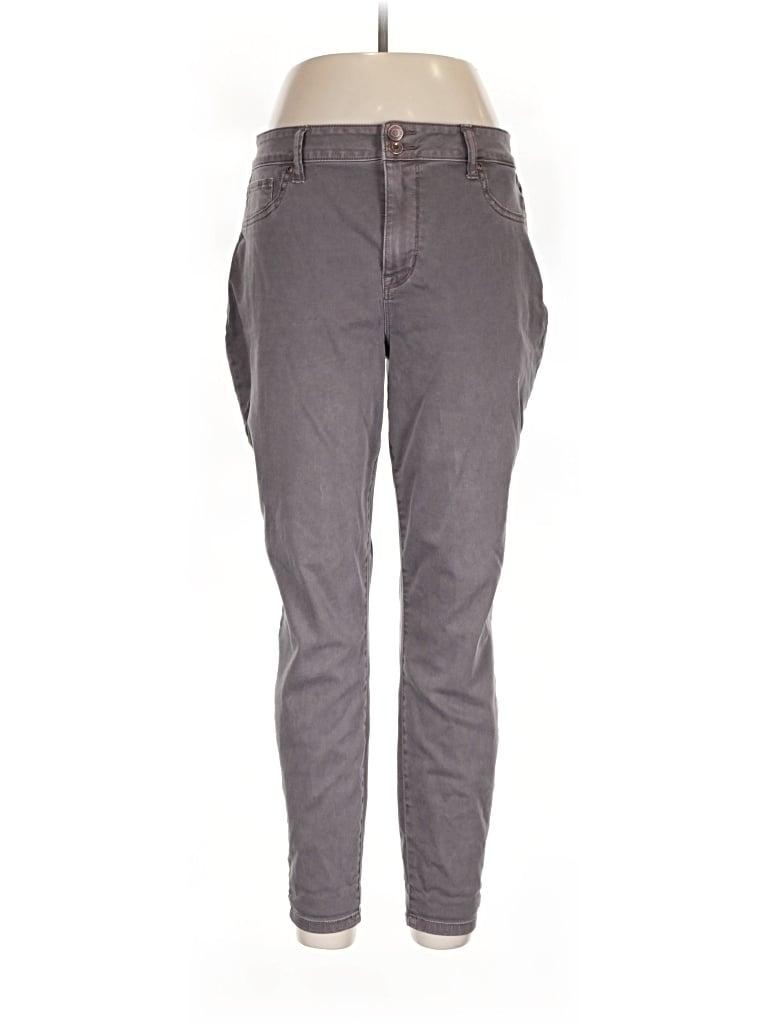 Pre-owned Maurices Jeggings In Gray