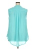 Torrid 100% Polyester Teal Sleeveless T-Shirt Size 2X Plus (2) - photo 2