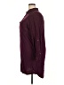 SO 100% Rayon Burgundy Long Sleeve Blouse Size XL - photo 5