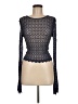 Bluivy Black Long Sleeve Top Size M - photo 1