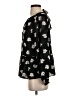 Ann Taylor LOFT 100% Polyester Black Long Sleeve Blouse Size XS - photo 5