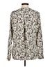 CAbi 100% Polyester Ivory Long Sleeve Blouse Size M - photo 2