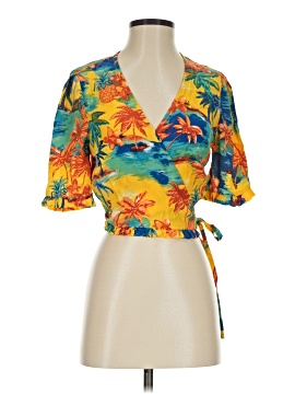 Zara Collection Short Sleeve Blouse