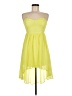 Forever 21 100% Polyester Yellow Cocktail Dress Size M - photo 1