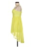 Forever 21 100% Polyester Yellow Cocktail Dress Size M - photo 5