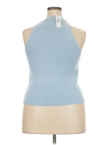 Ann Taylor LOFT Sleeveless Button-Down Shirt (view 2)
