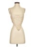 Forever 21 100% Rayon Ivory Tan Bodysuit Size S - photo 1