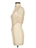 Forever 21 100% Rayon Ivory Tan Bodysuit Size S - photo 5