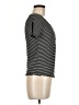 Caution to the Wind Black Gray Short Sleeve Top Size M (estimated) - photo 4