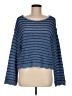 American Eagle Outfitters Stripes Blue Pullover Sweater Size M - photo 1