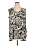 Kasper Ivory Sleeveless Blouse Size XL - photo 1