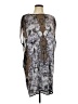 Max Studio Graphic Gray Cocktail Dress Size L - photo 1