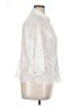 Talbots Ivory 3/4 Sleeve Button-Down Shirt Size 14 Petite - photo 4