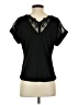 Mine Black Short Sleeve Top Size S - photo 2