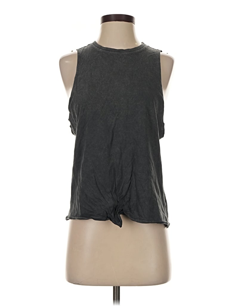 Pre-owned Wild Fable Sleeveless Blouse In Gray