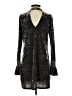 Aqua Black Casual Dress Size S - photo 2