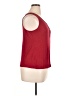Croft & Barrow 100% Rayon Red Sleeveless Top Size XL - photo 4