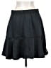 Bar III 100% Polyester Solid Black Gray Casual Skirt Size S - photo 2
