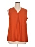 Unbranded Orange Sleeveless Blouse Size XL - photo 1