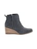 TOMS Gray Wedges Size 7 1/2 - photo 1