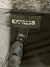 Express 100% Polyester Solid Black Formal Skirt Size 8 - photo 4