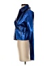 7 For All Mankind 100% Polyurethane Metallic Blue Jacket Size XS - photo 5