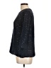 Anne Klein Metallic Black Pullover Sweater Size L - photo 5