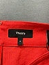 Theory Solid Red Shorts Size 8 - photo 3
