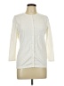 August Silk Ivory Cardigan Size L - photo 1