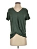 Shein Green Short Sleeve Top Size 4 - photo 1