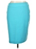 Nine West Solid Teal Formal Skirt Size 14 - photo 1