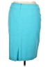 Nine West Solid Teal Formal Skirt Size 14 - photo 2