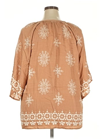 Bebonnie 3/4 Sleeve Blouse (view 2)