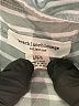 BeachLunchLounge Stripes Silver Teal Long Sleeve Button-Down Shirt Size L - photo 7