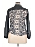Assorted Brands 100% Polyester Paisley Black Long Sleeve Blouse Size 1X - photo 2