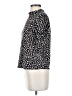 CeCe Black Short Sleeve Blouse Size XS - photo 5