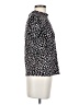 CeCe Black Short Sleeve Blouse Size XS - photo 4