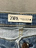 Zara Hearts Blue Jeans Size 4 - photo 7