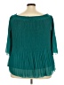 City Chic 100% Polyester Teal 3/4 Sleeve Blouse Size 18 Plus (M) - photo 2