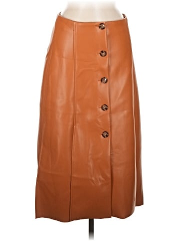 Banana Republic Factory Store Faux Leather Skirt (view 1)