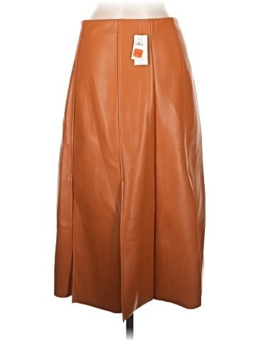 Banana Republic Factory Store Faux Leather Skirt (view 2)