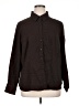 East5th Brown Long Sleeve Blouse Size 1X - photo 1
