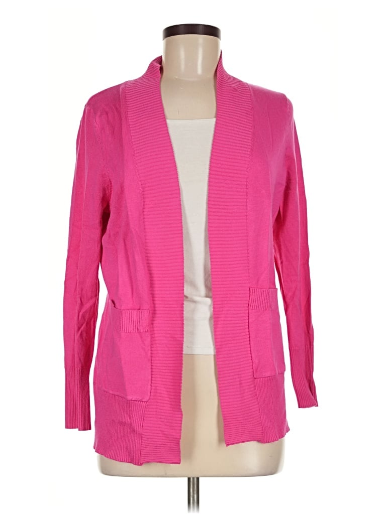 Pre-owned Assorted Brands Cardigan Sweater In Pink