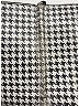 Comme des Garçons Houndstooth Silver Continental Wallet One size - photo 6