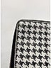 Comme des Garçons Houndstooth Silver Continental Wallet One size - photo 9